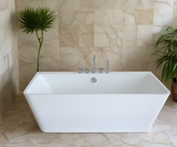 Kena 59-inch Rectangular Acrylic Bathtub