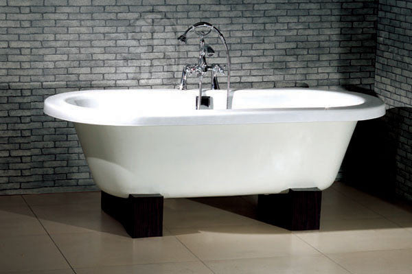 Oasis 60-inch Oriental Dual Cast Iron Bathtub – Still Waters
