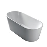 Vallory Modern 59-inch Oval Acrylic Bathtub from Still Waters Bath