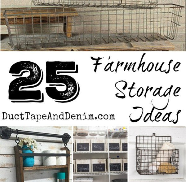 Farmhouse Storage Ideas