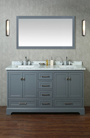 Newport 60-inch Double Sink Bathroom