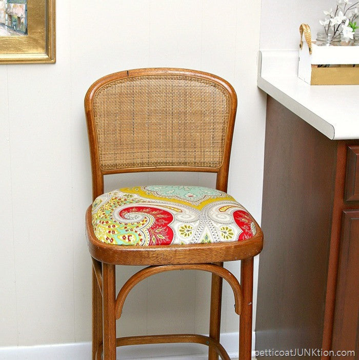 Give that old bar stool a new look!