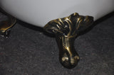 Detail view of Oil-Rubbed Bronze foot