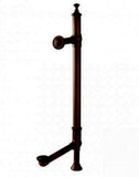 Oil-Rubbed Bronze finish Brass Tower Drain
