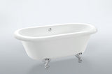Paige 60-inch Dual Acrylic Bathtub - Still Waters Bath - 2