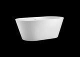 Easton 65-inch Dual Modern Oval Acrylic Bathtub from Still Waters Bath