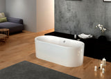 Victoria 68-inch Dual Acrylic Bathtub from Still Waters Bath