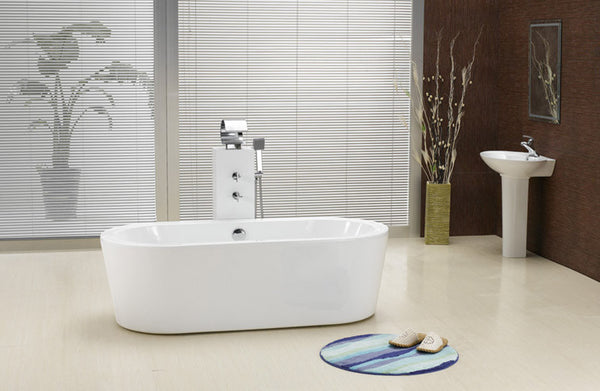 Victor 70-inch Dual Acrylic Bathtub - Still Waters Bath - 1
