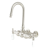 Polished Nickel Gooseneck Wall-Mount Faucet from Still Waters Bath