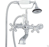 Wall Mount British Telephone Faucet with 2" Wall Extension