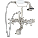 Wall Mount British Telephone Faucet with 2" Wall Extension