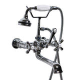 Wall Mount British Telephone Faucet with 6" Wall Extension