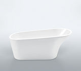 Pease 64-inch Roll Top Acrylic Bathtub - Still Waters Bath