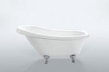 Sylvia 60-inch Slipper Acrylic Bathtub - Still Waters Bath - 2