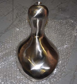 Close-up of Brushed Nickel Ball Foot for Taylor 71-inch Double Slipper Cast Iron Bathtub from Still Waters Bath