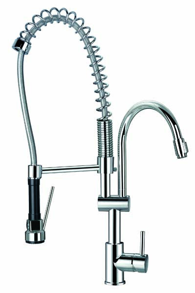 Single Lever Kitchen Faucet with Pull-Down Spout - Still Waters Bath