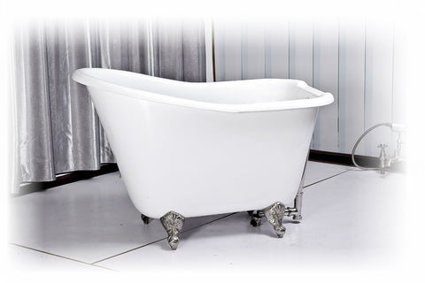 Anna 51-inch Cast Iron Slipper Bathtub
