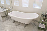 Laurel 67-inch Slipper Acrylic Bathtub from Still Waters Bath